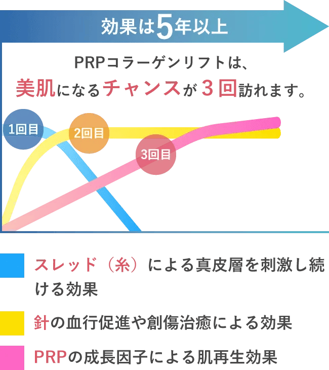 PRPコラーゲンリフトのメカニズム ②
