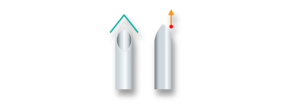 従来の注射針