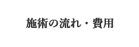 施術の流れ・費用