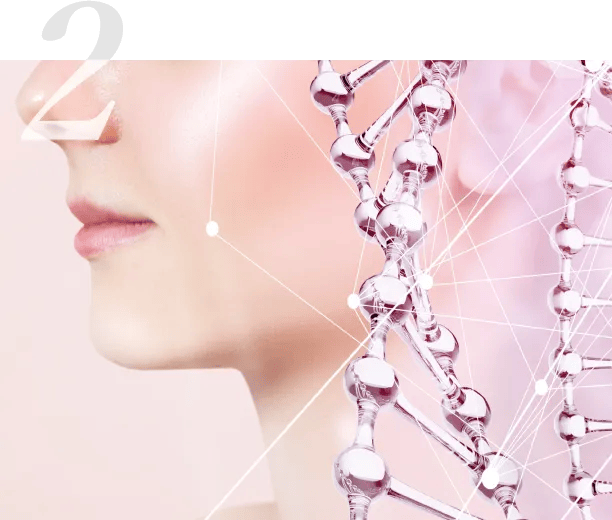 ご自身から生まれた成分のため、大量に導入（浸透）させても安全