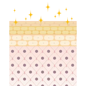 肌再生効果と角質除去効果による高い美白効果