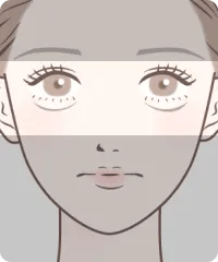 真顔時もふくらんでいる