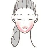 フェイスライン（両側）の施術イメージ